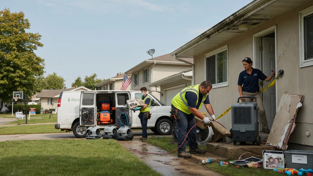Water Damage Restoration in Frenchville, PA near me